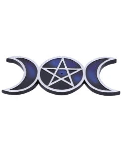 Lunar Trinity Räucherstäbchen Halter 21,5cm -Halloween Dekorations Geschäft lunar trinity raeucherstaebchenhalter lunar trinity incense burner gothic deko 54012 05