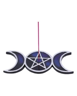 Lunar Trinity Räucherstäbchen Halter 21,5cm -Halloween Dekorations Geschäft lunar trinity raeucherstaebchenhalter lunar trinity incense burner gothic deko 54012 07
