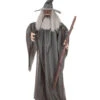 Mittelalterlicher Zauberer Halloween Animatronic 190cm -Halloween Dekorations Geschäft mittelalterlicher magier halloween animatronic medieval wizard halloween animatronic halloween dekoration 53778 01