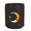 Mond & Sterne Teelichthalter -Halloween Dekorations Geschäft mystischer mond teelichthalter mystical moon tealight holder halloween tischdeko gothic dekoration 50819 01