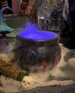 Nebler Mit Farbwechsel LEDs 8 Nebler Mit Farbwechsel LEDs -Halloween Dekorations Geschäft nebeltopf fuer halloween mit lichteffekt smoke machine for halloween halloween dekoration kuenstlicher nebel dekoartikel 39176 5