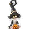 Katzenfigur Mit Hexenhut Und Kürbis 19 Cm 2 Katzenfigur Mit Hexenhut Und Kürbis 19 Cm -Halloween Dekorations Geschäft niedliche katze mit hexenhut und kuerbis kindgerechte halloween dekoration halloween party halloween deko figur kinder halloween party 53793