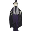 Alte Hexe Hängedekoration XXL Lila -Halloween Dekorations Geschäft old witchy xxl haengedekoration lila 38381
