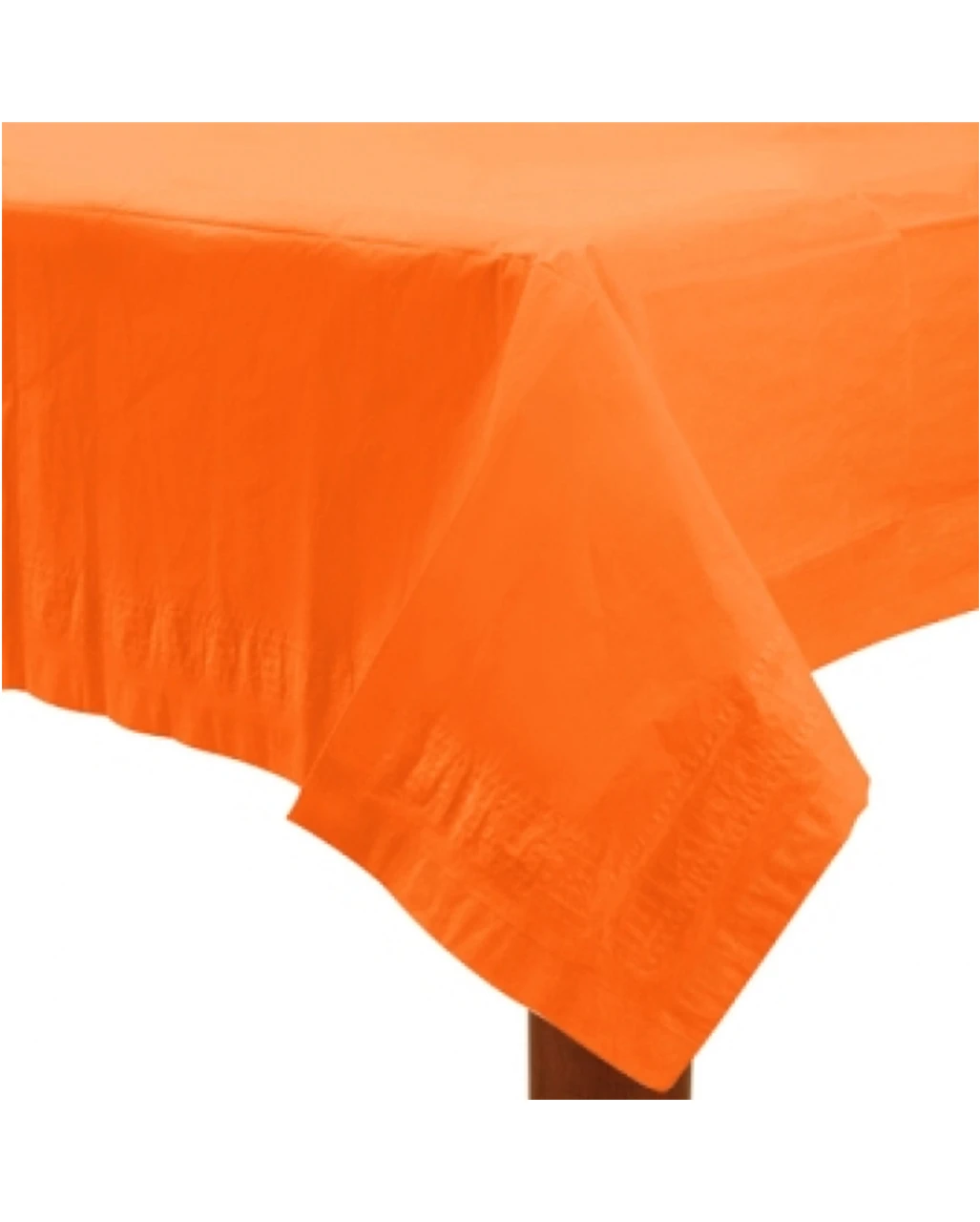 Orangene Tischdecke Aus Papier 1,37 X 2,74 M 3 Orangene Tischdecke Aus Papier 1,37 X 2,74 M