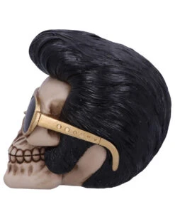 Rock 'n' Roll Totenschädel 17cm 11 Rock 'n' Roll Totenschädel 17cm -Halloween Dekorations Geschäft rock n roll totenkopf rock n roll totenschaedel rock n roll skull rockabilly wohnaccessoire 53392 03