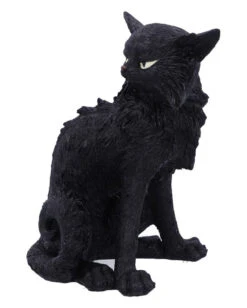 Salem Magierkatze 16,6cm 10 Salem Magierkatze 16,6cm -Halloween Dekorations Geschäft salem hexenkatze 19cm salem witch cat 19 cm halloween tischdekoration schwarze katzenfigur 51042 02