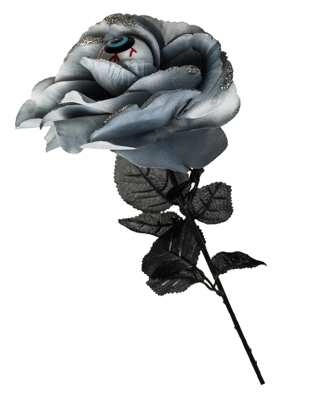 Schwarz/Graue Rose Mit Auge 3 Schwarz/Graue Rose Mit Auge
