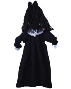 Horror Puppe Mit Licht Hängefigur 75cm -Halloween Dekorations Geschäft schwarze horror puppe mit licht black horror doll with light halloween haenge deko 53369 3