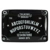 Schwarze Hexenbrett Keramik Schmuckschale 1 Schwarze Hexenbrett Keramik Schmuckschale -Halloween Dekorations Geschäft schwarze ouija brett keramik schmuckschale black spirit board trinket dish gothic wohnaccessoire 51195 01