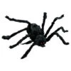 Schwarze Halloween Spinne 116cm -Halloween Dekorations Geschäft schwarze spinne medium schwarze spinne halloween party dekoration 16697