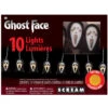 Scream Ghost Face Lichterkette Mit 10 LEDs -Halloween Dekorations Geschäft scream ghost face lichterkette mit 10 leds scream dekoration halloween dekoration ghostface fanartikel ghostface merchandise 53968