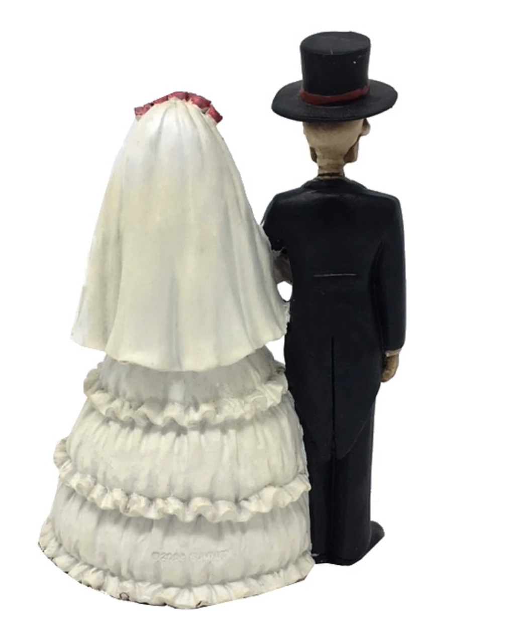 Skelett Hochzeitspaar 14 Cm 5 Skelett Hochzeitspaar 14 Cm – Bild 3