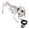 Skelettierter Hund -Halloween Dekorations Geschäft skelett hund tote deko bulldogge halloween dekoration 22214