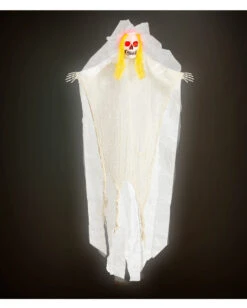 Skelettbraut Mit Leuchtendem Totenschädel 105cm 9 Skelettbraut Mit Leuchtendem Totenschädel 105cm -Halloween Dekorations Geschäft skelettbraut mit leuchtendem totenkopf skeleton bride with blinking skull halloween deko 51743 04