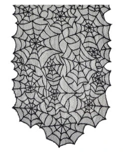Halloween Tischläufer Mit Spinnwebenmotiv