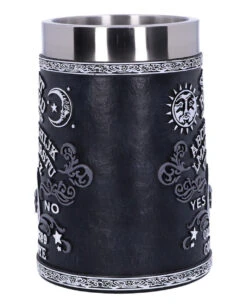 Ouija Board Bierkrug -Halloween Dekorations Geschäft spirit board biekrug ouija board bierkrug spirit board tankard halloween tischdeko 51070 04