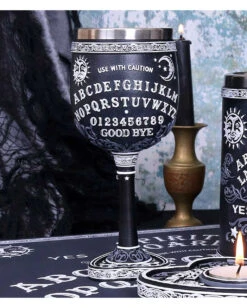 Ouija Board Kelch 12 Ouija Board Kelch -Halloween Dekorations Geschäft spirit board kelch ouija board kelch spirit board goblet halloween tischdeko 51071 05
