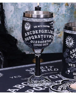 Ouija Board Kelch 13 Ouija Board Kelch -Halloween Dekorations Geschäft spirit board kelch ouija board kelch spirit board goblet halloween tischdeko 51071 06