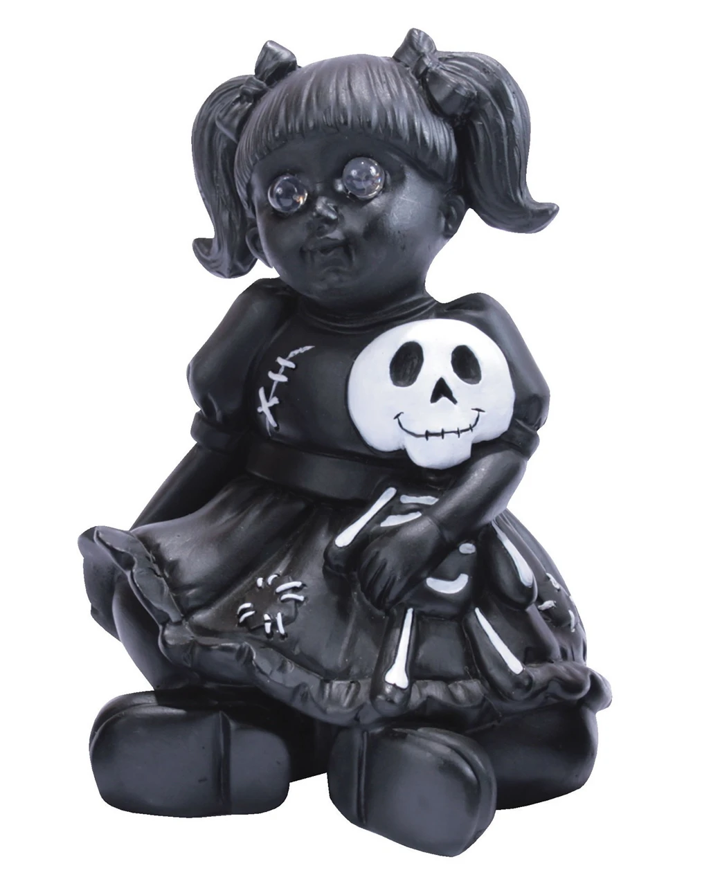 Gothic Puppe Mit Roten LED Augen 4 Gothic Puppe Mit Roten LED Augen – Bild 2