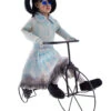 Unheimliches Geistermädchen Auf Fahrrad -Halloween Dekorations Geschäft spooky geistermaedchen auf fahrrad spooky ghost girl on bicycle halloween animatronic 51454 01