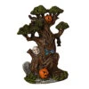 Gespenstischer LED Spukbaum Mit Kürbis & Grabstein 22cm -Halloween Dekorations Geschäft spooky led geisterbaum mit kuerbis und grabstein 22cm spooky led ghost tree with pumpkin and tombstone 54693