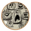 Spooky Kürbisfeld Keramik Teller 20cm -Halloween Dekorations Geschäft spooky pumpkin patch keramik teller halloween und gothic homeware halloween pumpkin patch plates 54647
