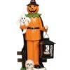 Wandernder Kürbis Mit Geist & Laterne Teelichthalter 37cm 2 Wandernder Kürbis Mit Geist & Laterne Teelichthalter 37cm -Halloween Dekorations Geschäft spooky teelichthalter kuerbis mit geist und laterne 37cm spooky tea light holder pumpkin with ghost and lantern 54083