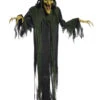 Sprechende Sumpfhexe Hängefigur 180cm -Halloween Dekorations Geschäft sprechende sumpfhexe mit lich und sound sumpfhexe haengefigur halloween hanging witch 39023