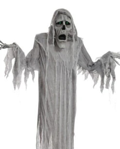 Sprechende Geister Phantom Hängefigur 180cm -Halloween Dekorations Geschäft sprechendes geister phantom haengefigur mit licht und sound animated ghostly phantom 39022 2