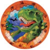 T-Rex Dinosaurier Partyteller 8 St. 2 T-Rex Dinosaurier Partyteller 8 St. -Halloween Dekorations Geschäft t rex pappteller halloween geschirr dinosaurier teller halloween dino geschirr halloween paper plate dinosaur 26580