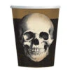 Totenschädel Boneyard Pappbecher 10 St. 2 Totenschädel Boneyard Pappbecher 10 St. -Halloween Dekorations Geschäft totenkopf boneyard pappbecher halloween tischdeko boneyard cups 28502