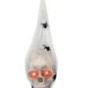 Totenkopf Im Spinnencocon -Halloween Dekorations Geschäft totenkopf im spinnen cocon totenschaedel mit spinnenlarven halloween deko 18086 01