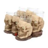 Totenschädel Schnapsglas Set 6 St. 2 Totenschädel Schnapsglas Set 6 St. -Halloween Dekorations Geschäft totenkopf schnapsglas set totenschaedel schnapsglaeser skull shot glass set 50743 02