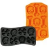 Totenschädel & Knochen Eiswürfel Form 1 St. -Halloween Dekorations Geschäft totenkopf und knochen eiswuerfelform skull and bones ice cube mould halloween eiswuerfel form 53244