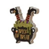 Hexenkessel Aufsteller Trick Or Treat 12cm -Halloween Dekorations Geschäft trick or treat hexenkessel aufsteller 12cm trick or treat witch cauldron block 54669