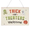 Trick Or Treaters Willkommen Schild 20x30cm 1 Trick Or Treaters Willkommen Schild 20x30cm -Halloween Dekorations Geschäft trick or treaters halloween schild trick or treaters halloween sign halloween deko 53119 03