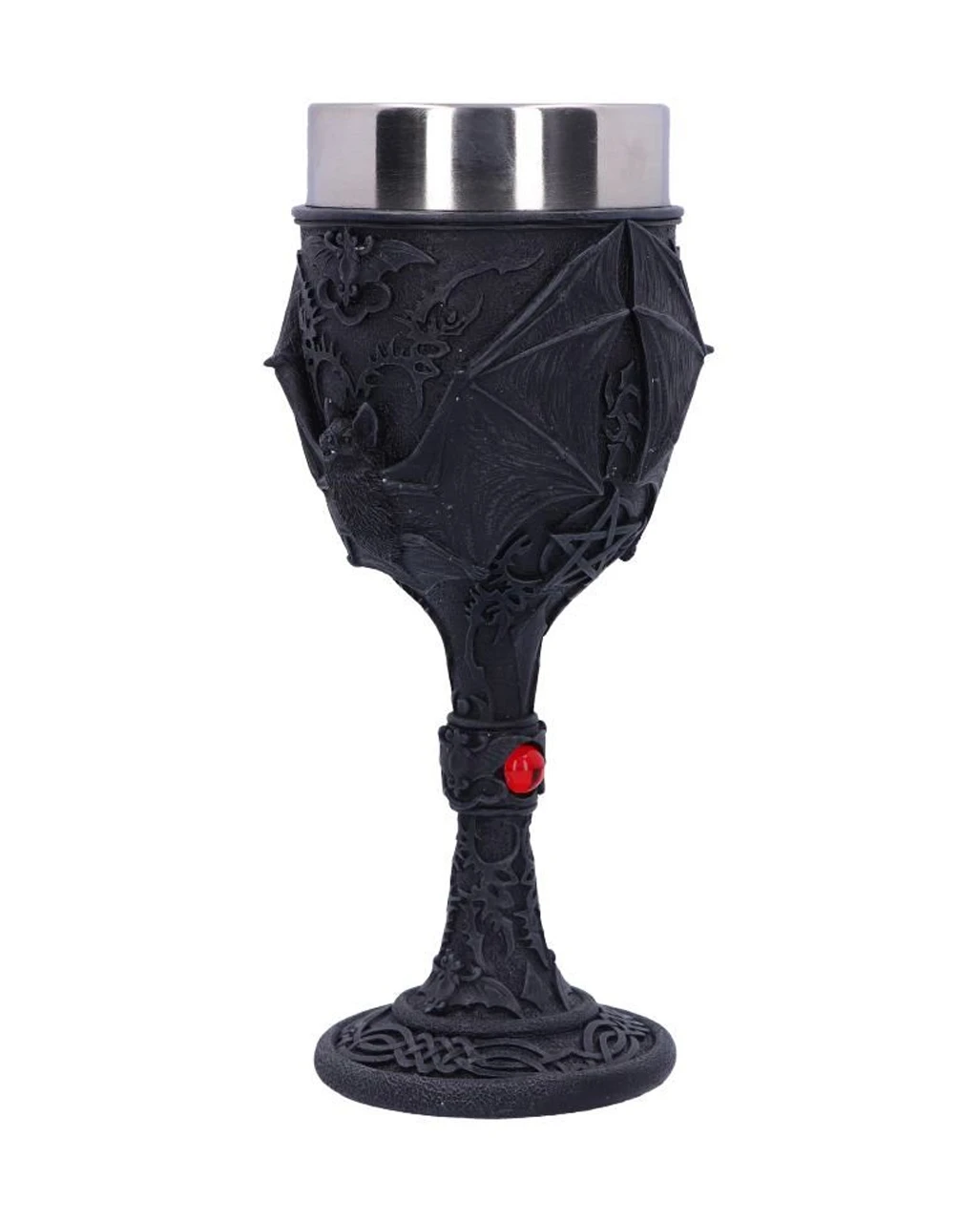 Gothic Vampirfledermaus Weinkelch 4 Gothic Vampirfledermaus Weinkelch – Bild 2