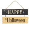 Traditionelles Happy Halloween Hängeschild -Halloween Dekorations Geschäft vintage happy halloween haengeschild vintage happy halloween hanging sign halloween deko 51675 01