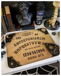 Vintage Ouija Hexenbrett Mit Zeiger -Halloween Dekorations Geschäft vintage ouija hexenbrett mit planchette vintage style ouija borad wicca und halloween merchandise und geschenkartikel 50790 3 1