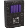 Violette "Wohlstand" Hexenkerzen 12 St. 1 Violette "Wohlstand" Hexenkerzen 12 St. -Halloween Dekorations Geschäft violette wohlstand zauberkerzen purple prosperity spell candles gothic deko 50675 01