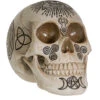 Hexenkunst Totenschädel -Halloween Dekorations Geschäft witchcraft totenkopf witchcraft totenschaedel witchcraft skull halloween tischdekoration 51335 01
