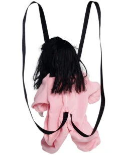 Animierte Zombie Puppe Zum Umschnallen 57cm -Halloween Dekorations Geschäft zappelnde zombie puppe zum umschnallen fidgeting zombie strap on doll halloween animatronic rucksack 53370 4