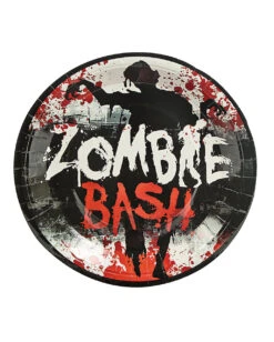 8 Große Zombie Bash Pappteller