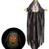 Untote Nonne Mit Blinkenden Augen 137cm -Halloween Dekorations Geschäft zombie nonne mit blinkenden augen zombie nun with blinking eyes halloween haengefigur halloween deko 51742 01